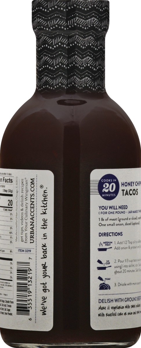 slide 10 of 10, Urban Accents Taco Simmer Sauce 13.4 oz, 13.4 oz