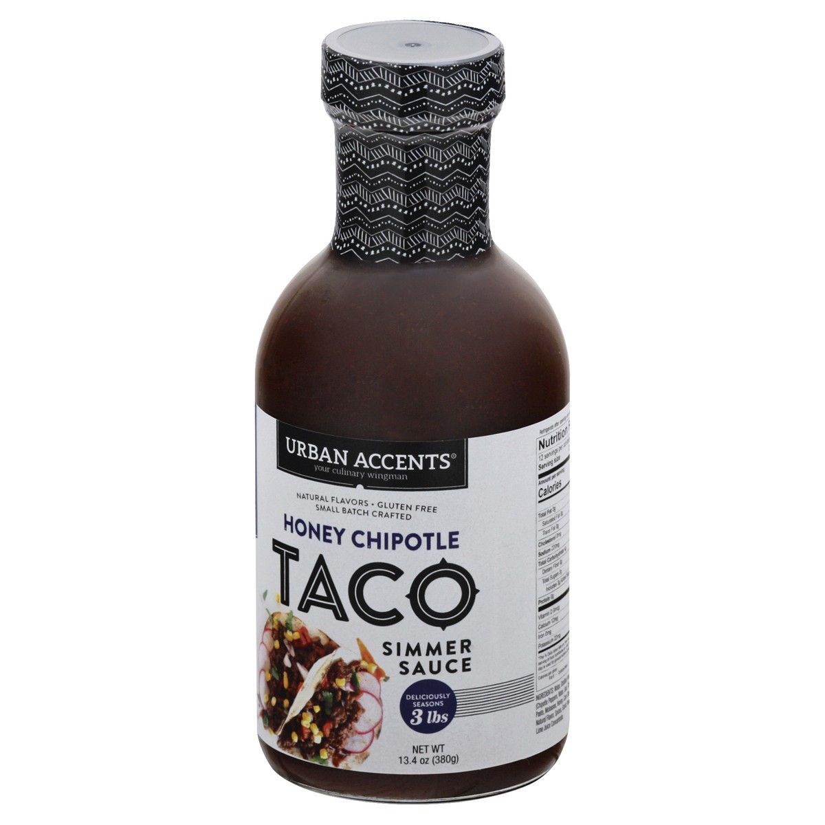 slide 8 of 10, Urban Accents Taco Simmer Sauce 13.4 oz, 13.4 oz