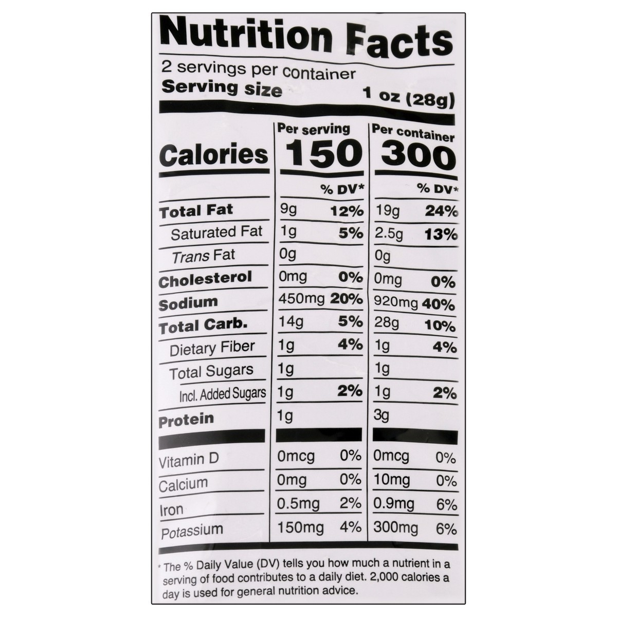 slide 4 of 11, Vitner's Salt & Sour Potato Chips - 2 oz, 2 oz