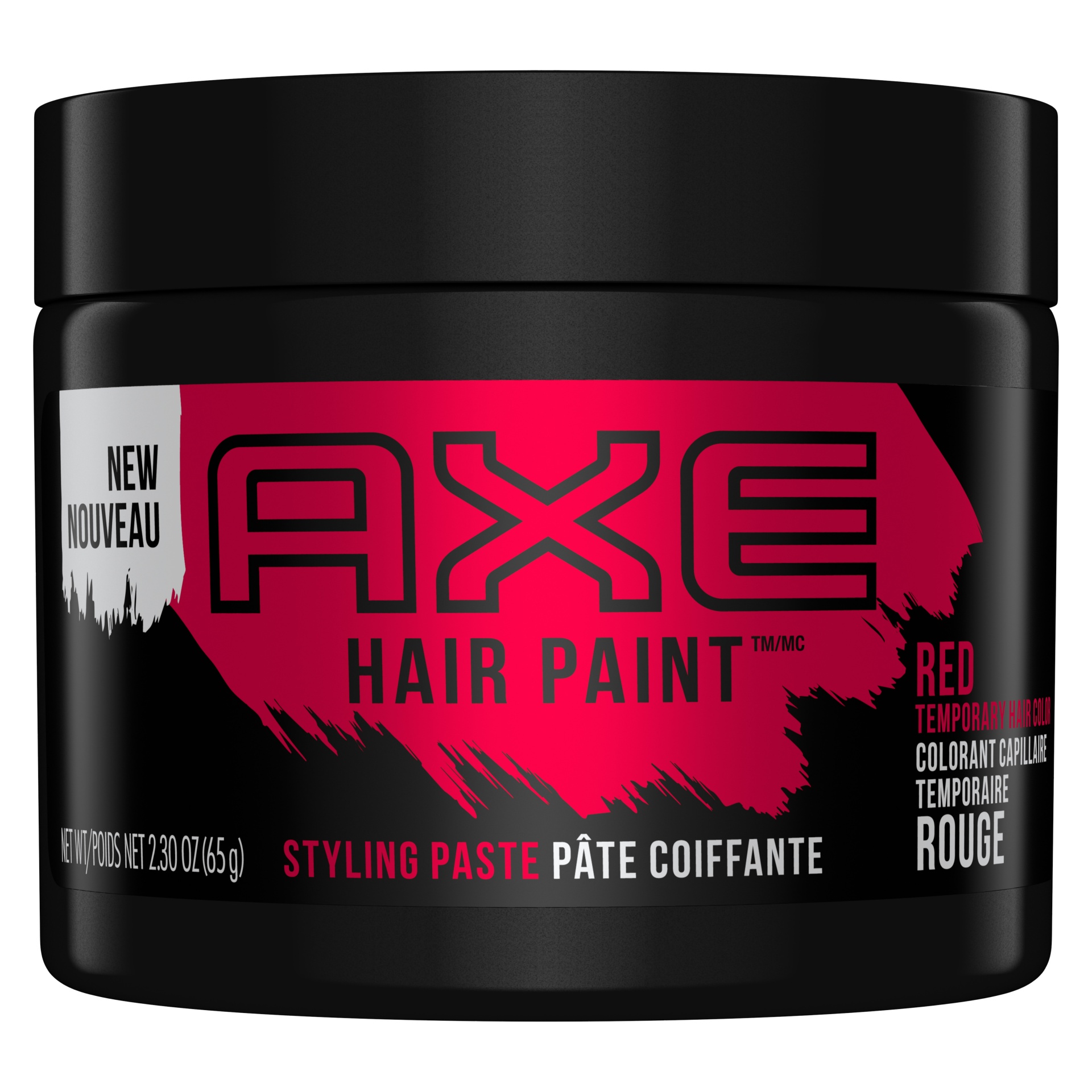 slide 1 of 4, AXE Hair Paint Red Putty, 2.3 oz