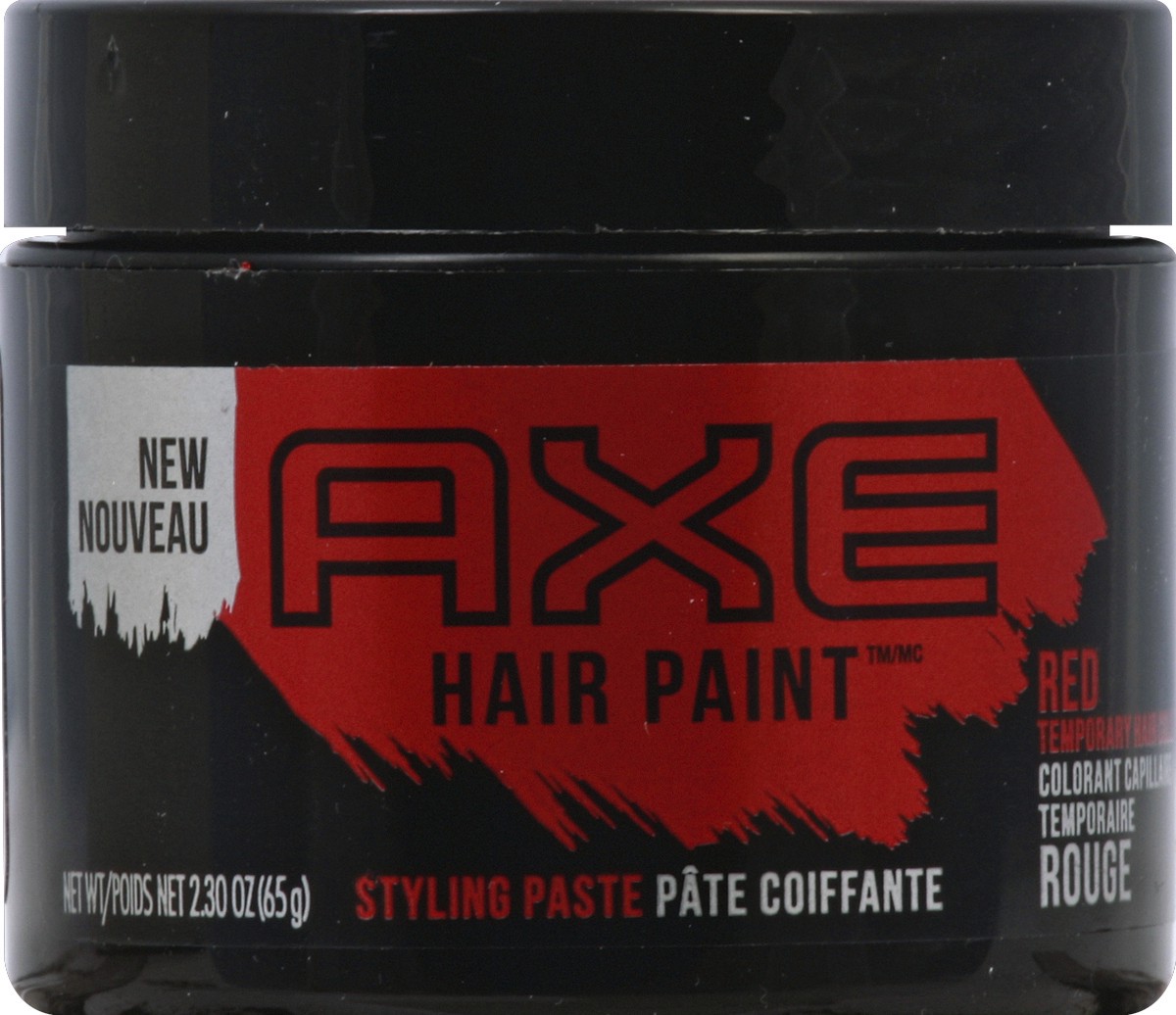 slide 1 of 8, AXE Hair Paint Red Putty, 2.3 oz