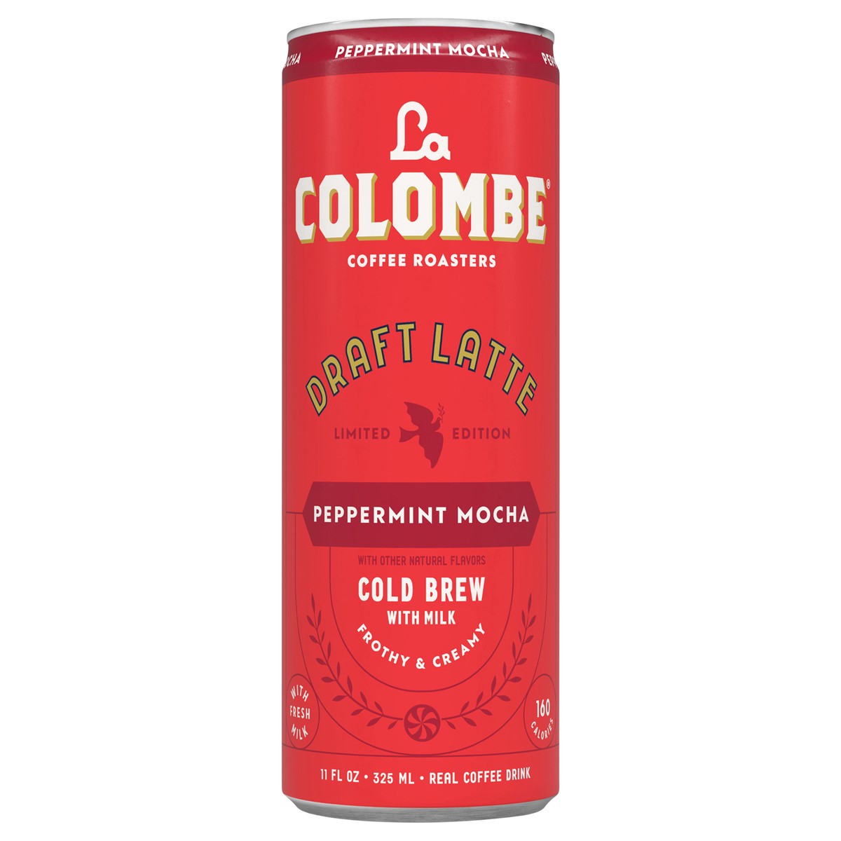 slide 8 of 10, La Colombe Coffee, Peppermint Mocha Latte, 11 fl oz Can, 11 fl oz