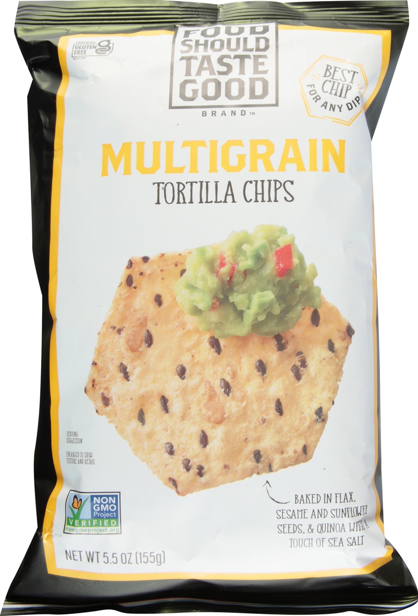 slide 6 of 9, Food Should Taste Good Multigrain Tortilla Chips 5.5 oz, 5.5 oz