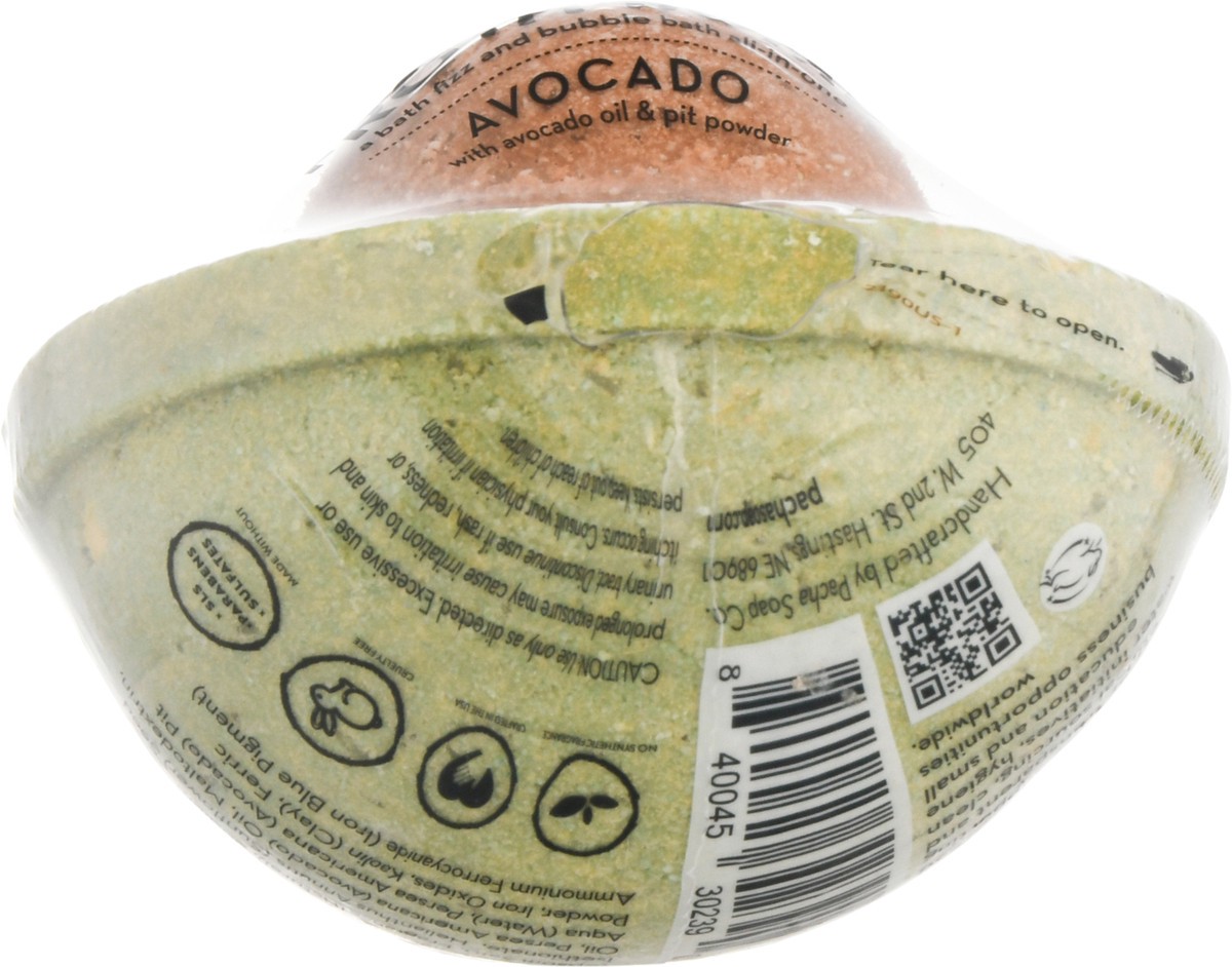slide 4 of 9, Pacha Soap Co. Avocado Froth Bomb, 7 oz