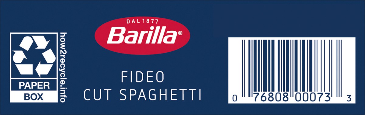 slide 3 of 9, Barilla Fideo Cut Spaghetti Pasta, 1 lb