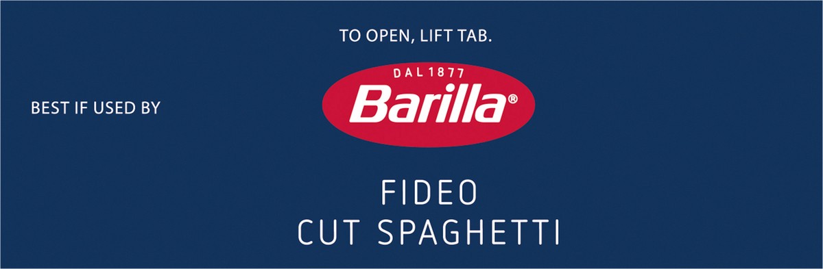 slide 4 of 9, Barilla Fideo Cut Spaghetti Pasta, 1 lb