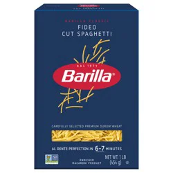 Barilla Fideo Cut Spaghetti Pasta