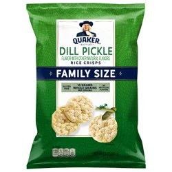Quaker Dill Pickle Rice Crisps