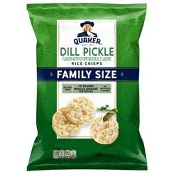 Quaker Dill Pickle Rice Crisps