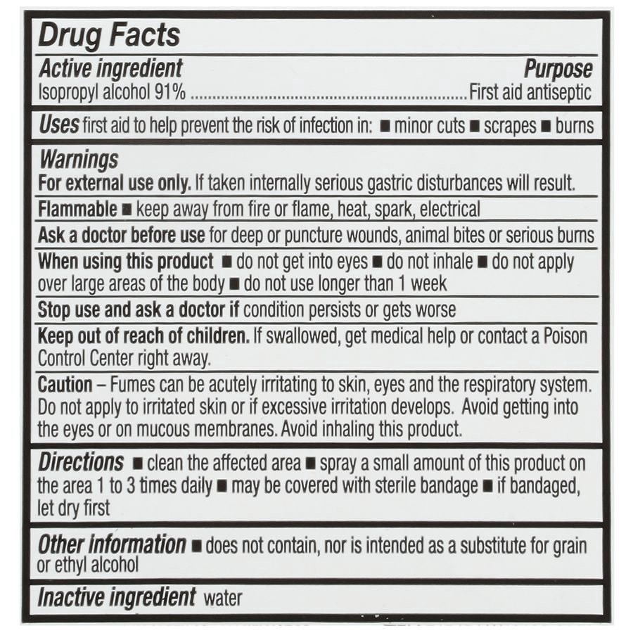 slide 4 of 5, Walgreens 91% Isopropyl Alcohol Sprayer, 10 oz