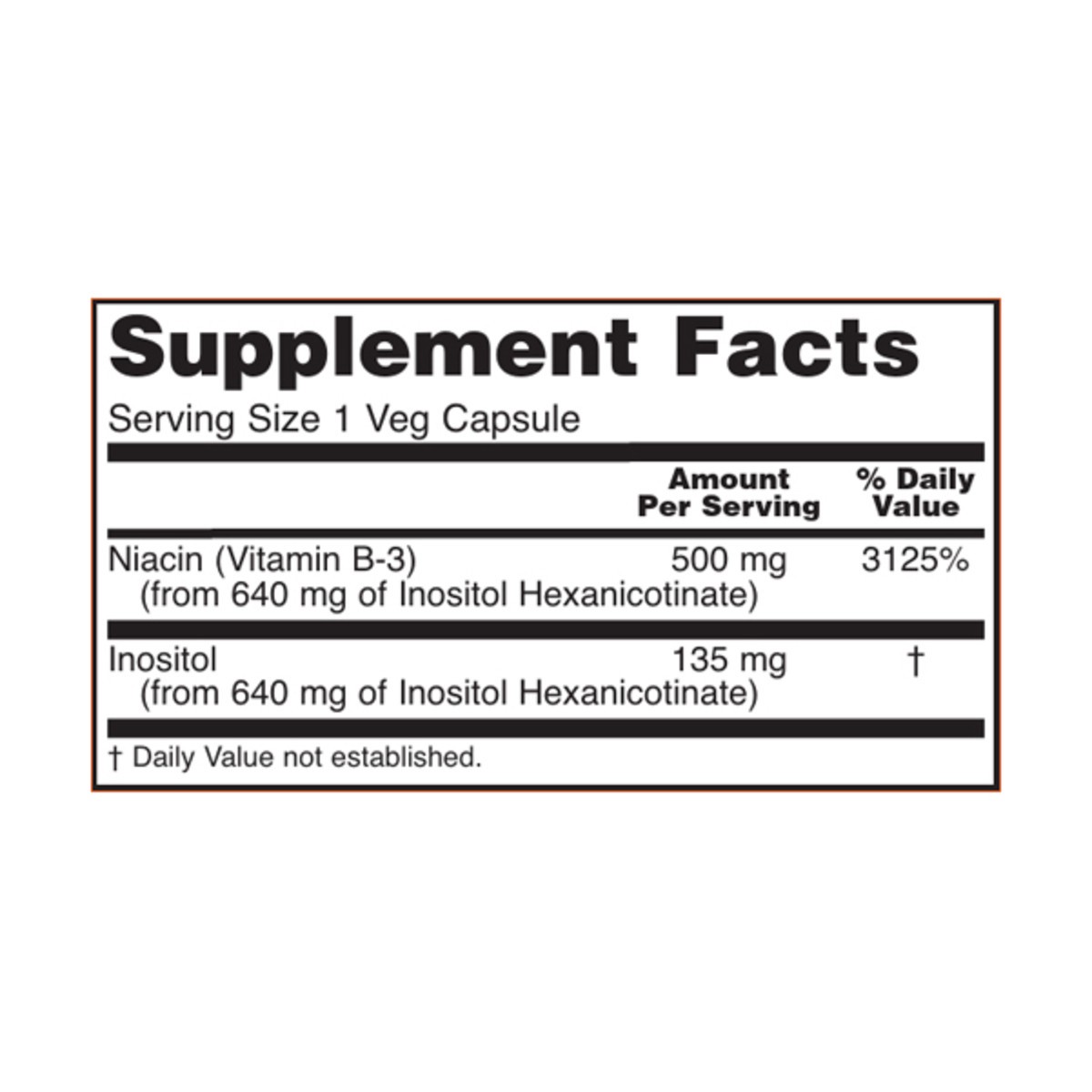 slide 7 of 8, NOW Niacin 500 mg, Double Strength Flush-Free - 90 Veg Capsules, 90 ct