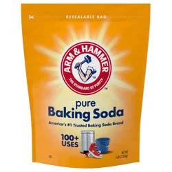 ARM & HAMMER Pure Baking Soda, For Baking, Cleaning & Deodorizing, 4 lb Box