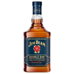 Jim Beam Double Oak Twice Barreled Kentucky Straight Bourbon Whiskey 750 ml