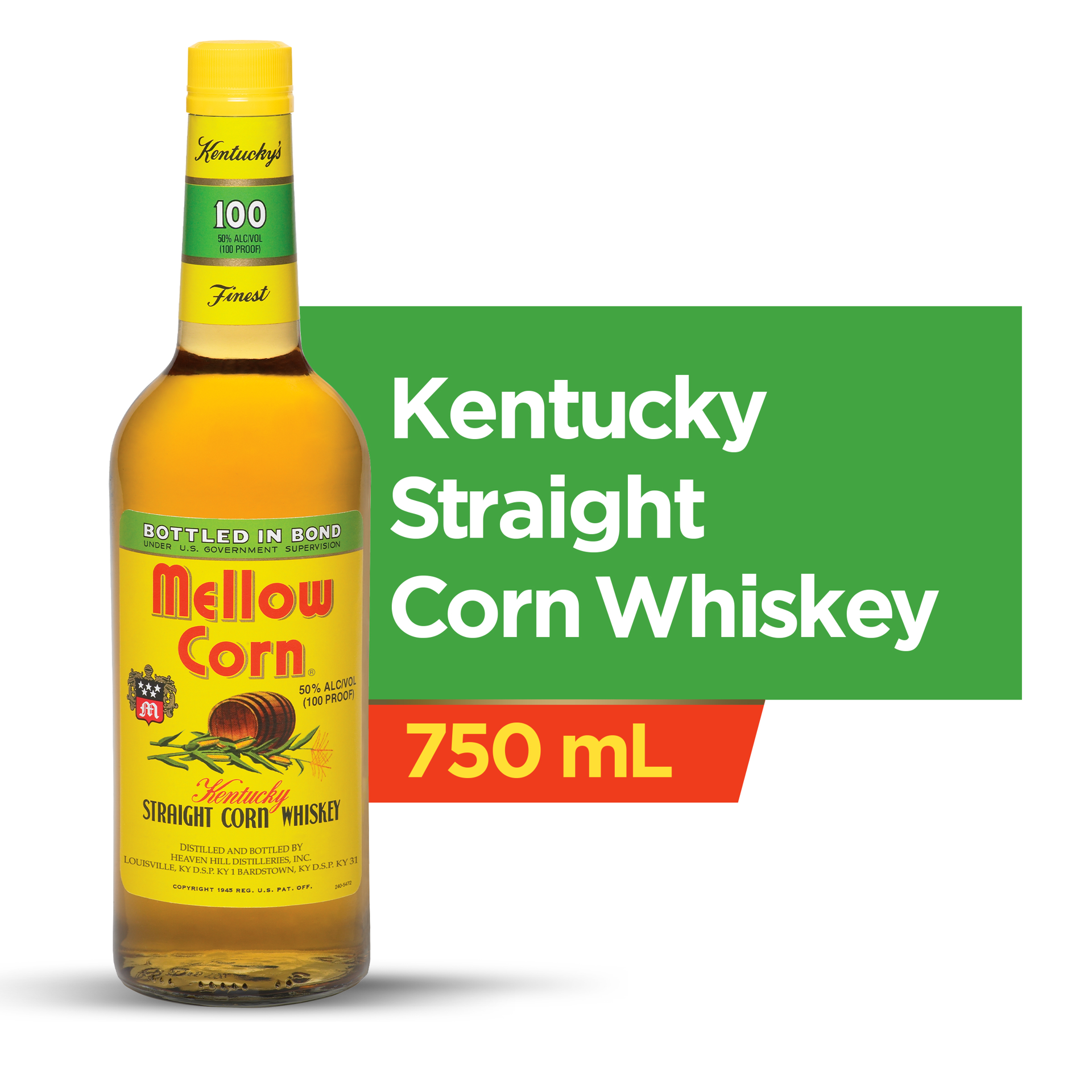slide 2 of 3, Mellow Corn Whiskey, 750 ml