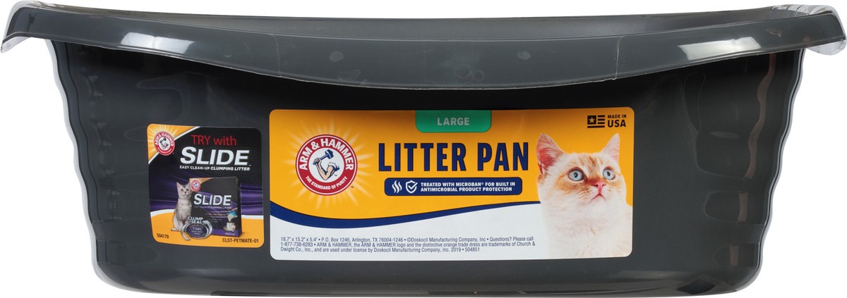 slide 9 of 9, ARM & HAMMER Arm & Hammer SimplyRecycled Wave Litter Box, 6 ct