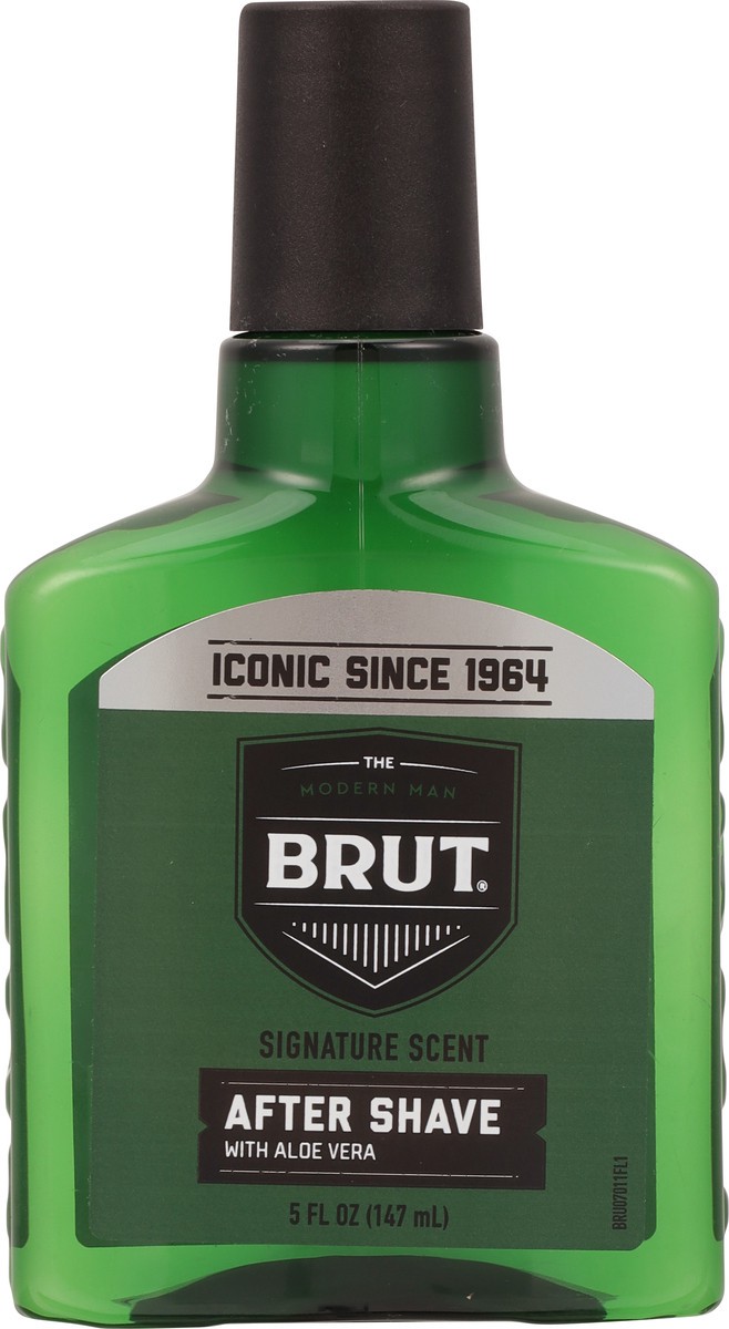 slide 8 of 9, Brut Signature Scent After Shave with Aloe Vera 5 fl oz, 5 fl oz