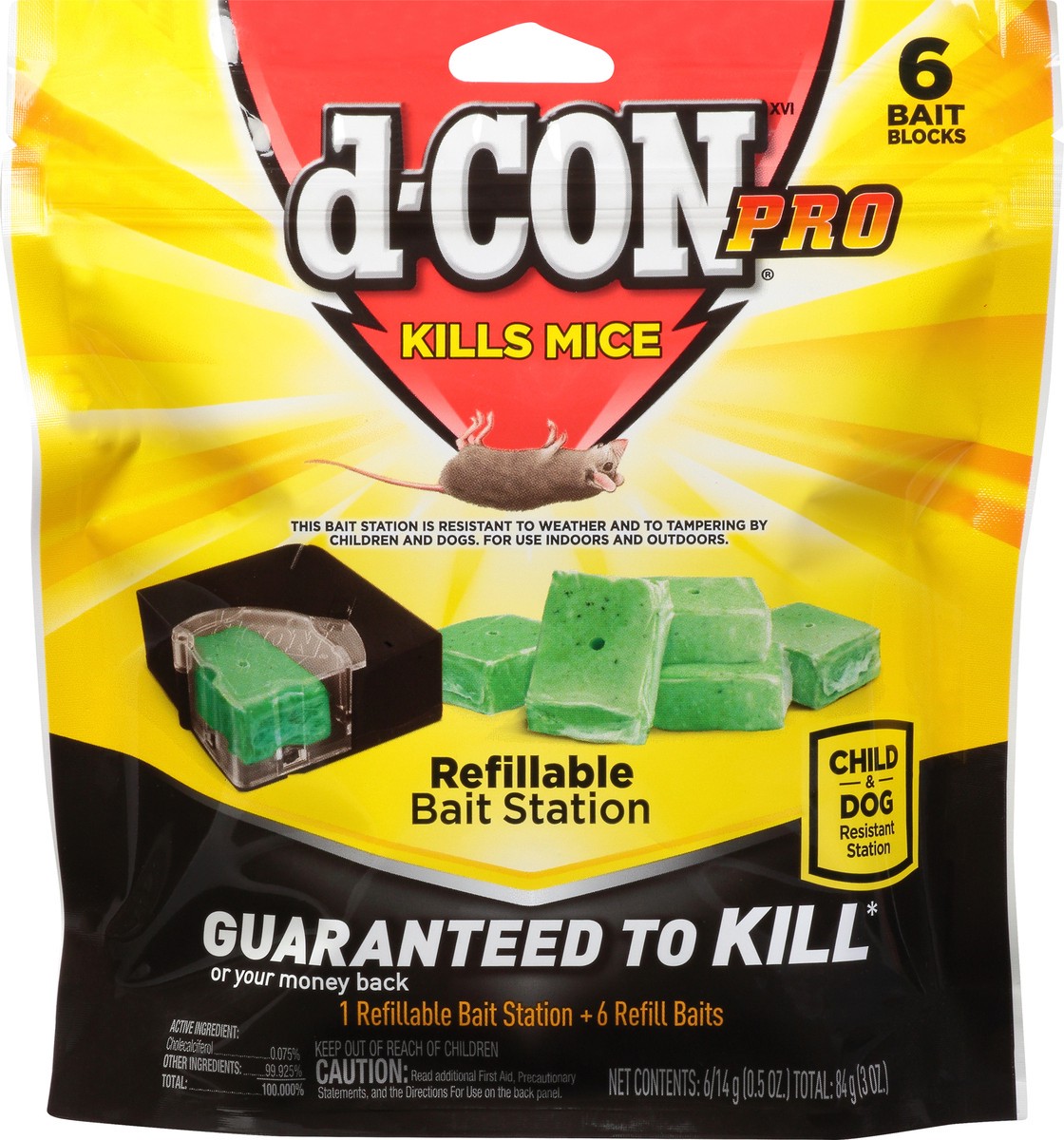 slide 1 of 9, d-Con Refillable Bait Station 6 ea, 6 ct