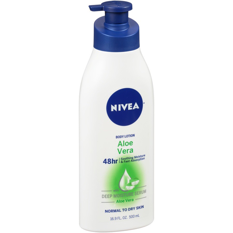 slide 2 of 7, Nivea Aloe Vera Body Lotion, 16.9 oz