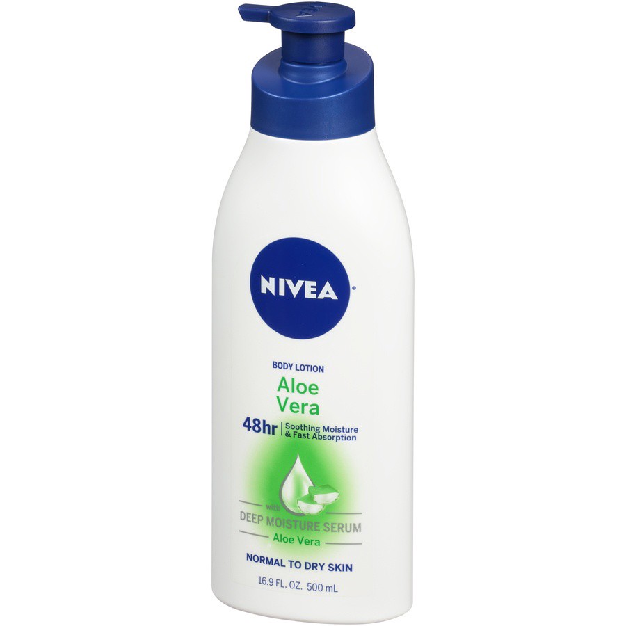 slide 3 of 7, Nivea Aloe Vera Body Lotion, 16.9 oz