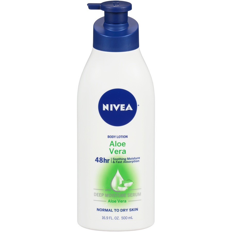 slide 1 of 7, Nivea Aloe Vera Body Lotion, 16.9 oz