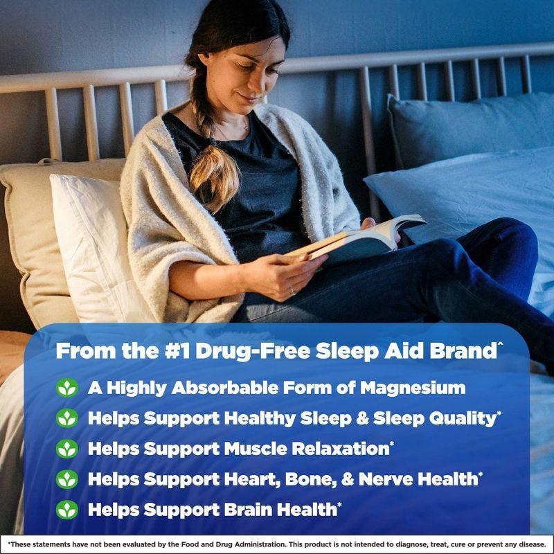 slide 2 of 9, Natrol High Absorption Magnesium Vitamin Glycinate Capsules - 60ct, 60 ct