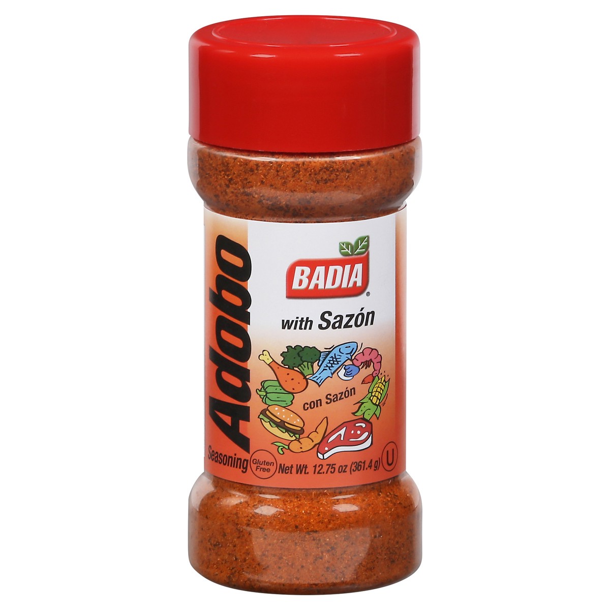 slide 1 of 2, Badia Adobo with Sazon Seasoning 12.75 oz, 12.75 oz