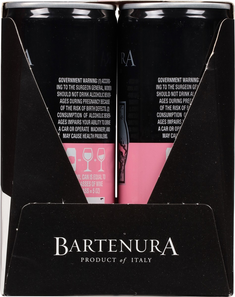 slide 6 of 9, Bartenura Rosato Sparklin, 250 ml