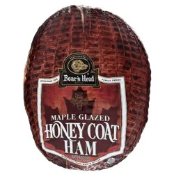 Boar's Head Deli Maple Glazed Honey Coat Ham (Shaved)