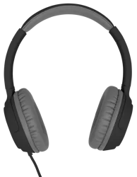 Techcellent Kids Headphones With Microphone Black