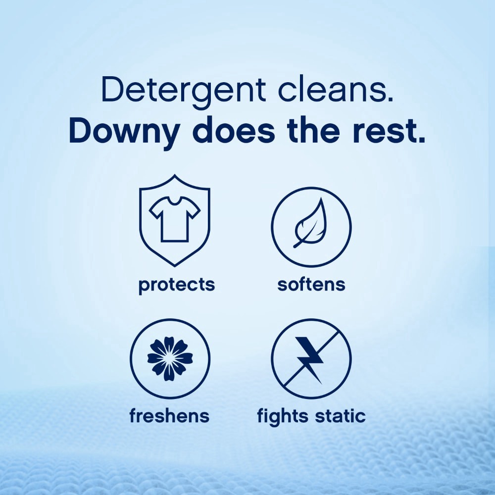 slide 4 of 6, Downy Ultra Cool Cotton Liquid Fabric Softener Fabric Conditioner, 111 fl oz