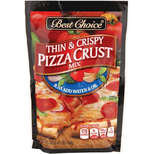 slide 1 of 1, Best Choice Pizza Crust, 6.5 oz