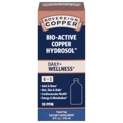 Sovereign Silver Bio-Active Copper Hydrosol 8 fl oz