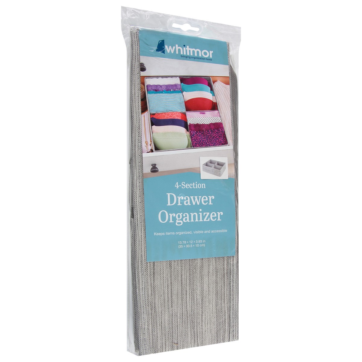 slide 2 of 9, Whitmor 4-Section Organizer, 1 ct