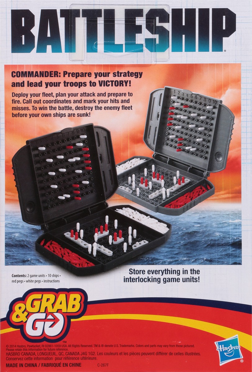 slide 5 of 9, Hasbro Ages 7+ Grab & Go Kids Battleship 1 ea, 1 ct