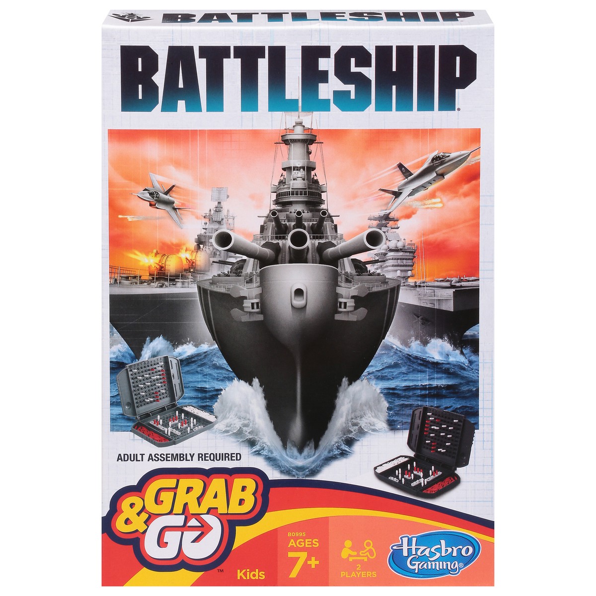 slide 1 of 9, Hasbro Ages 7+ Grab & Go Kids Battleship 1 ea, 1 ct
