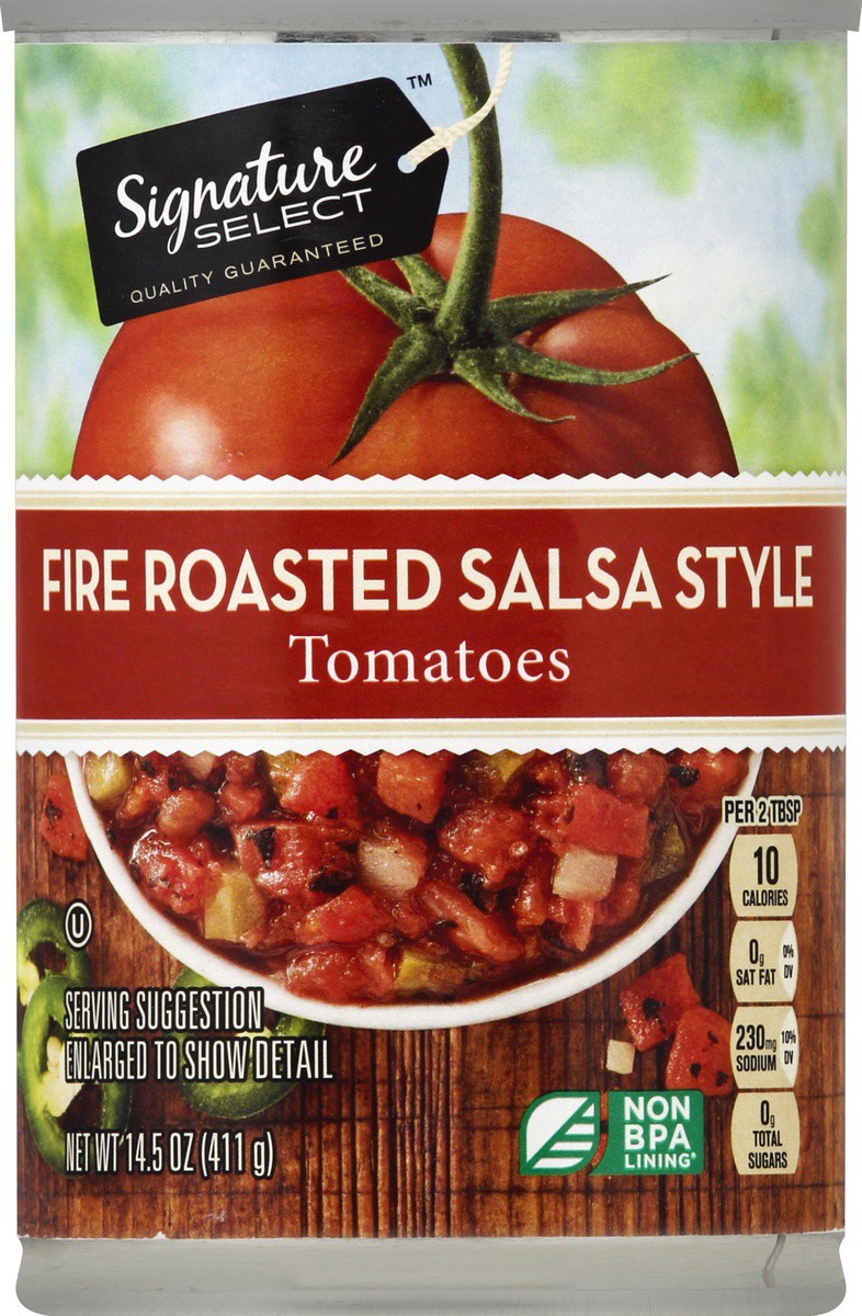 slide 2 of 2, Signature Select Tomatoes 14.5 oz, 