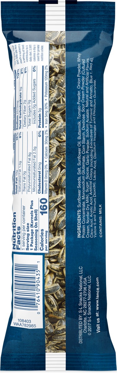 slide 5 of 5, Lance Ranch Sunflower Seeds, 1.75 Oz Single Pack, 1.75 oz