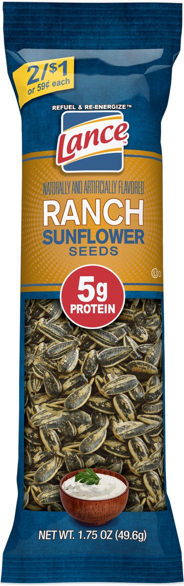 slide 4 of 5, Lance Ranch Sunflower Seeds, 1.75 Oz Single Pack, 1.75 oz