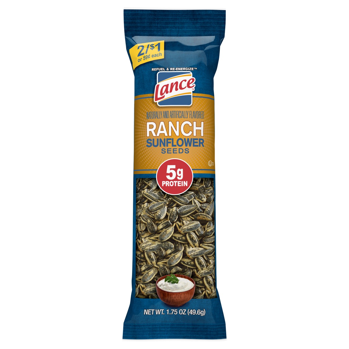 Lance Sunflower Kernels Ranch 1 ct | Shipt