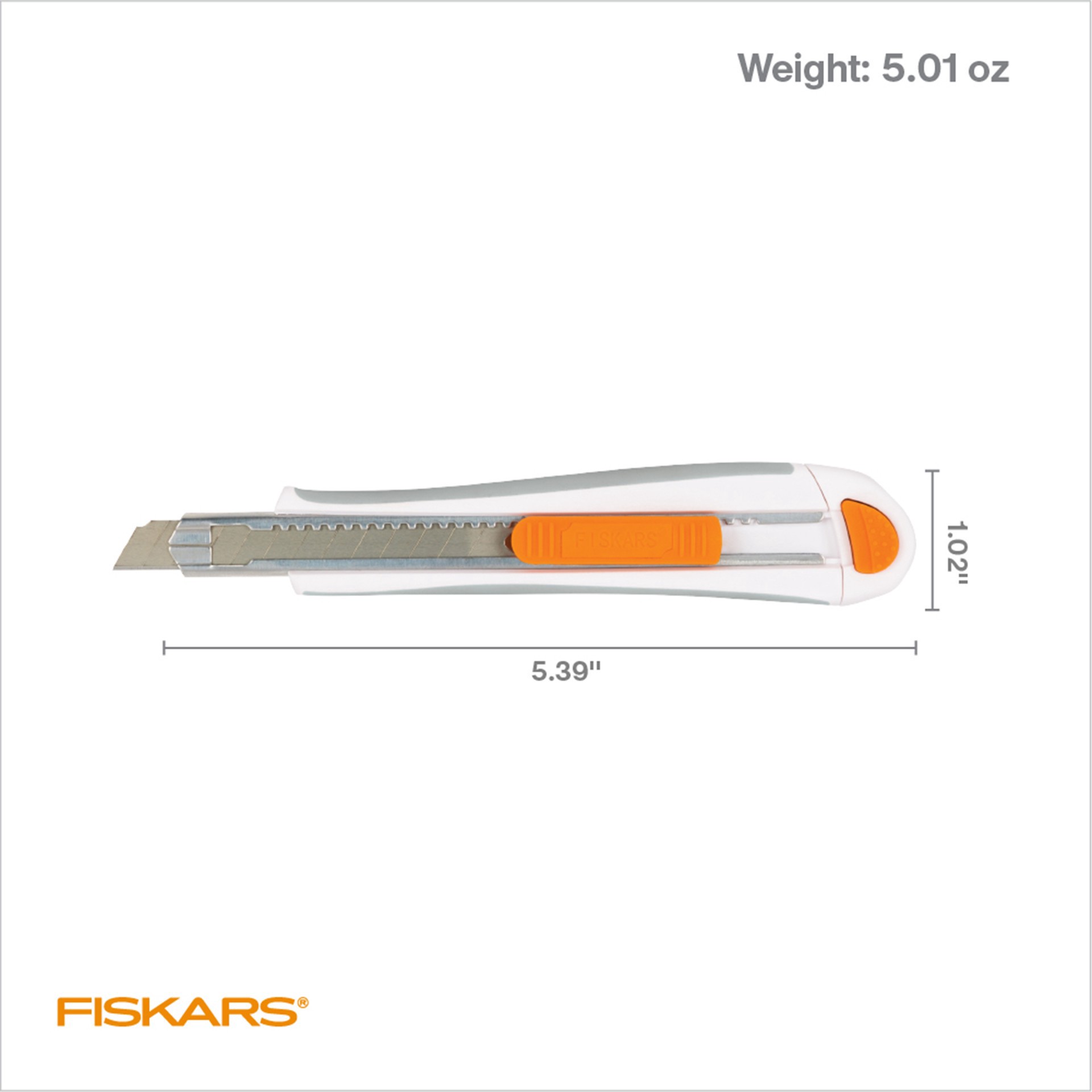 slide 2 of 3, Fiskars 9mm Snap-Off Utility Knife, 9 mm