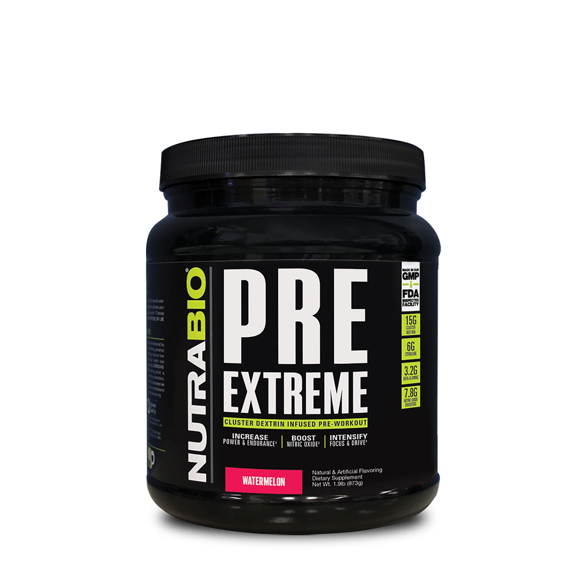 slide 1 of 1, NutraBio Pre Extreme - Watermelon, 1 ct