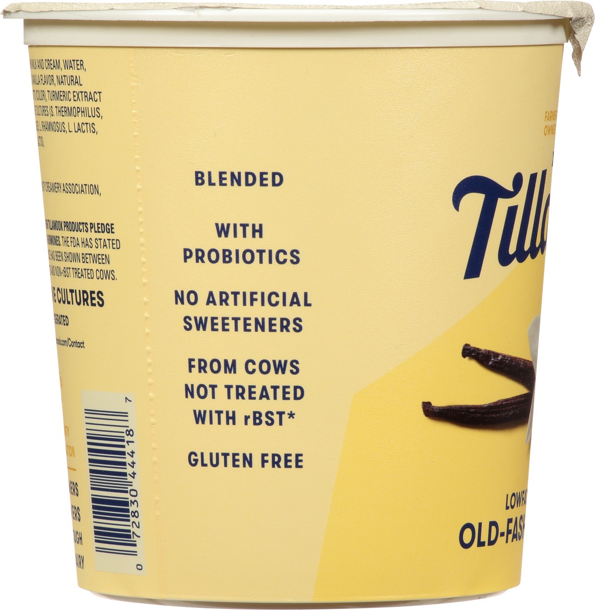 slide 11 of 11, Tillamook Lowfat Greek Old-Fashioned Vanilla Yogurt 24 oz, 24 oz