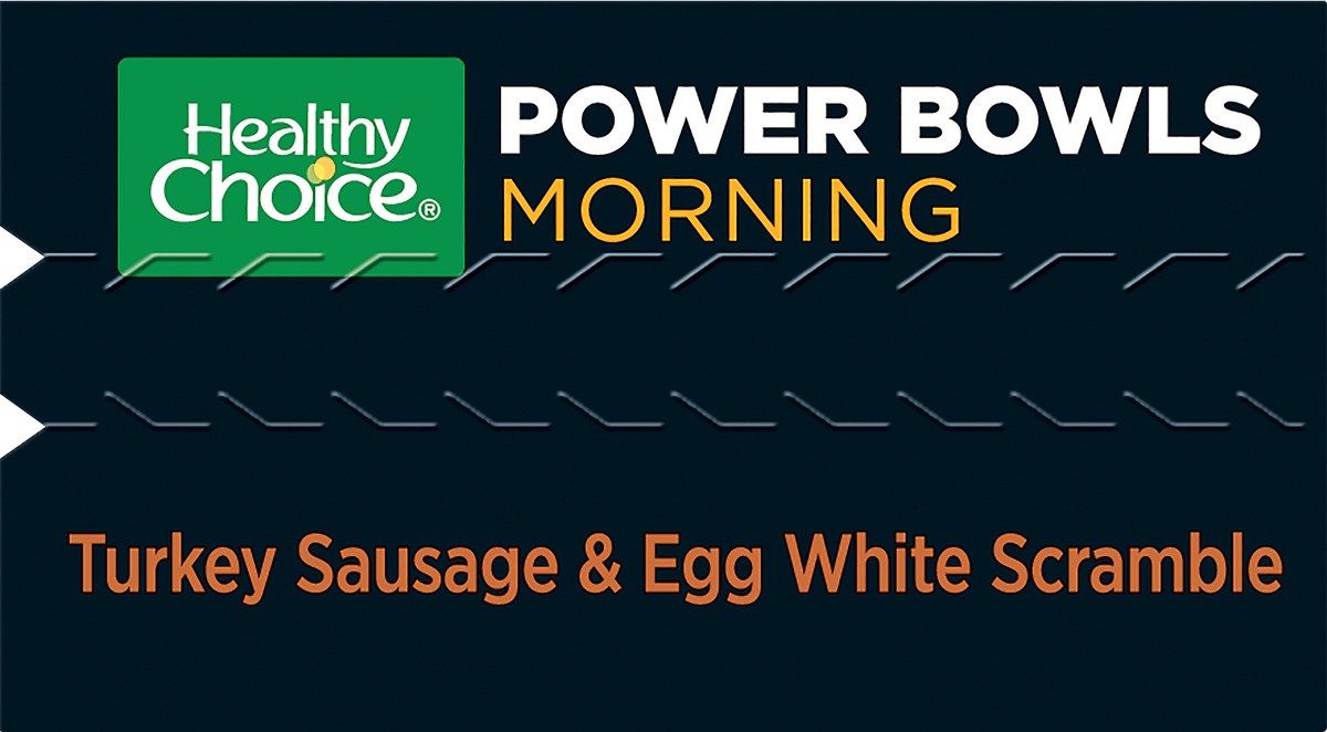 slide 2 of 12, Healthy Choice Power Bowls Morning Turkey Sausage & Egg White Scramble Turkey Sausage & Egg White Scramble 7.2 oz, 7.2 oz