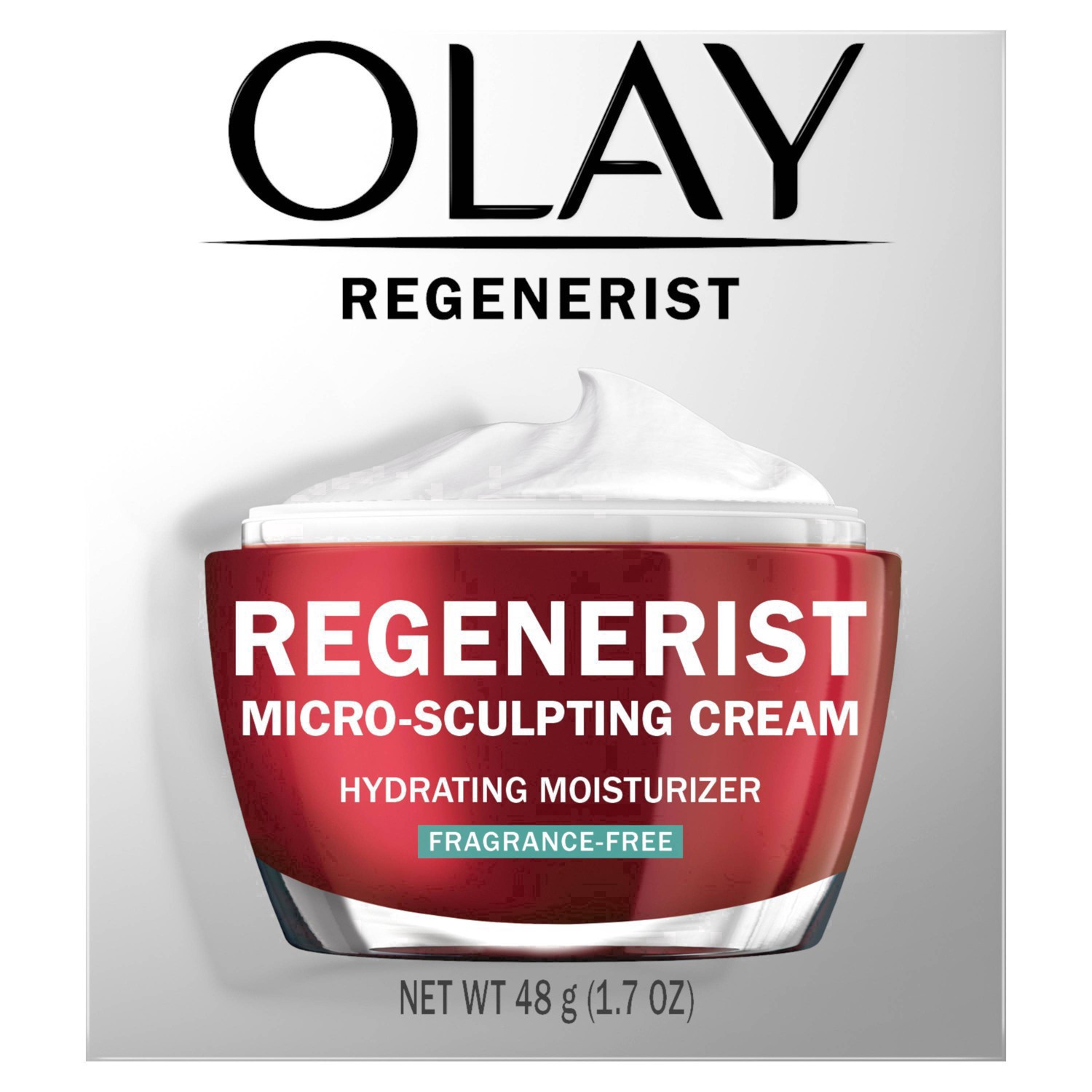 slide 7 of 87, Olay Regenerist Micro-Sculpting Cream Face Moisturizer, Fragrance-Free, 1.7 oz, 1.7 oz