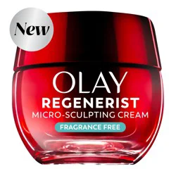 Olay Regenerist Micro-Sculpting Cream Face Moisturizer, Fragrance-Free, 1.7 oz