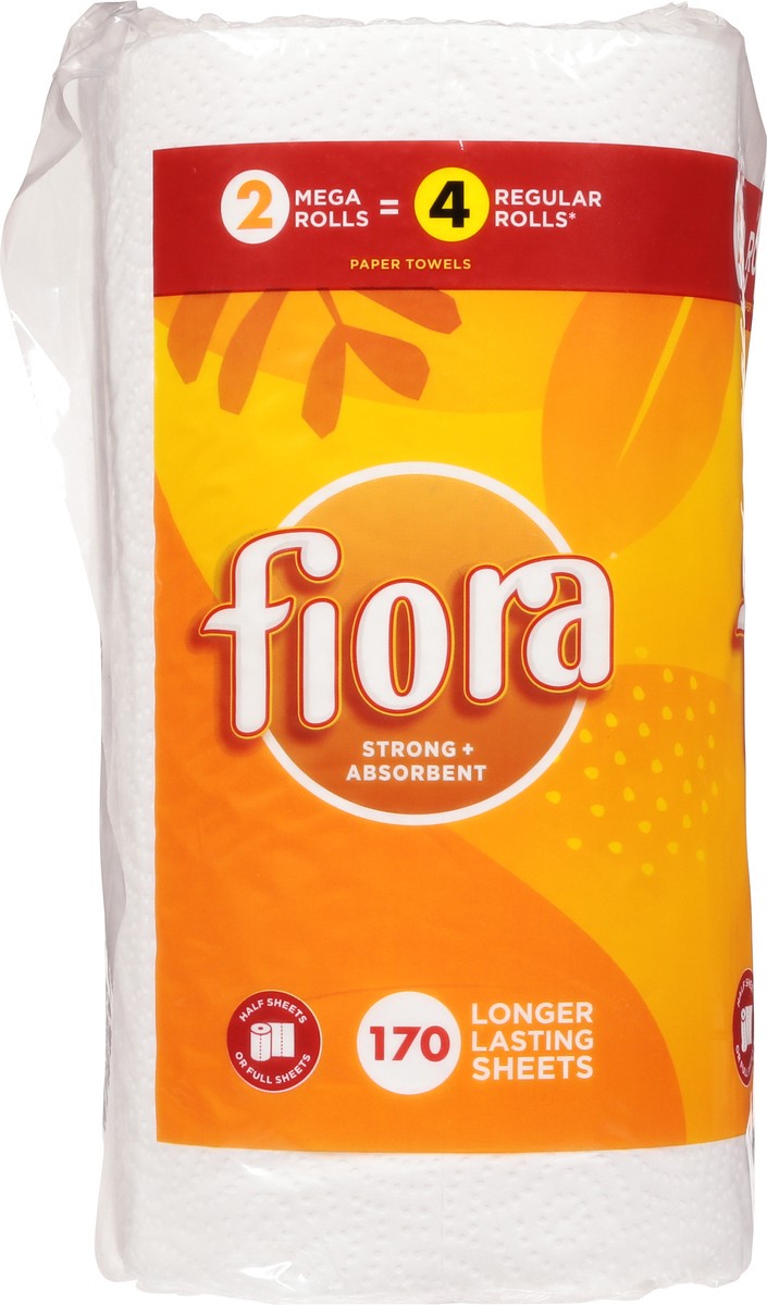 slide 4 of 9, Fiora Paper Towels, 2 Pack, 340 ct