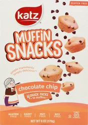 Katz Muffin Snacks - Chocolate Chip