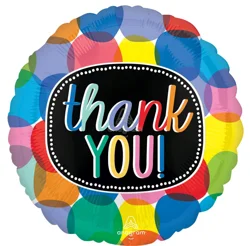 Bubbly Thank You Balloon - 18 in