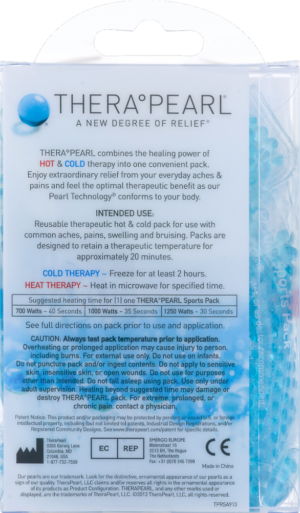 slide 4 of 6, TheraPearl Sports Pack Reusable Hot & Cold Therapy, 1 ct