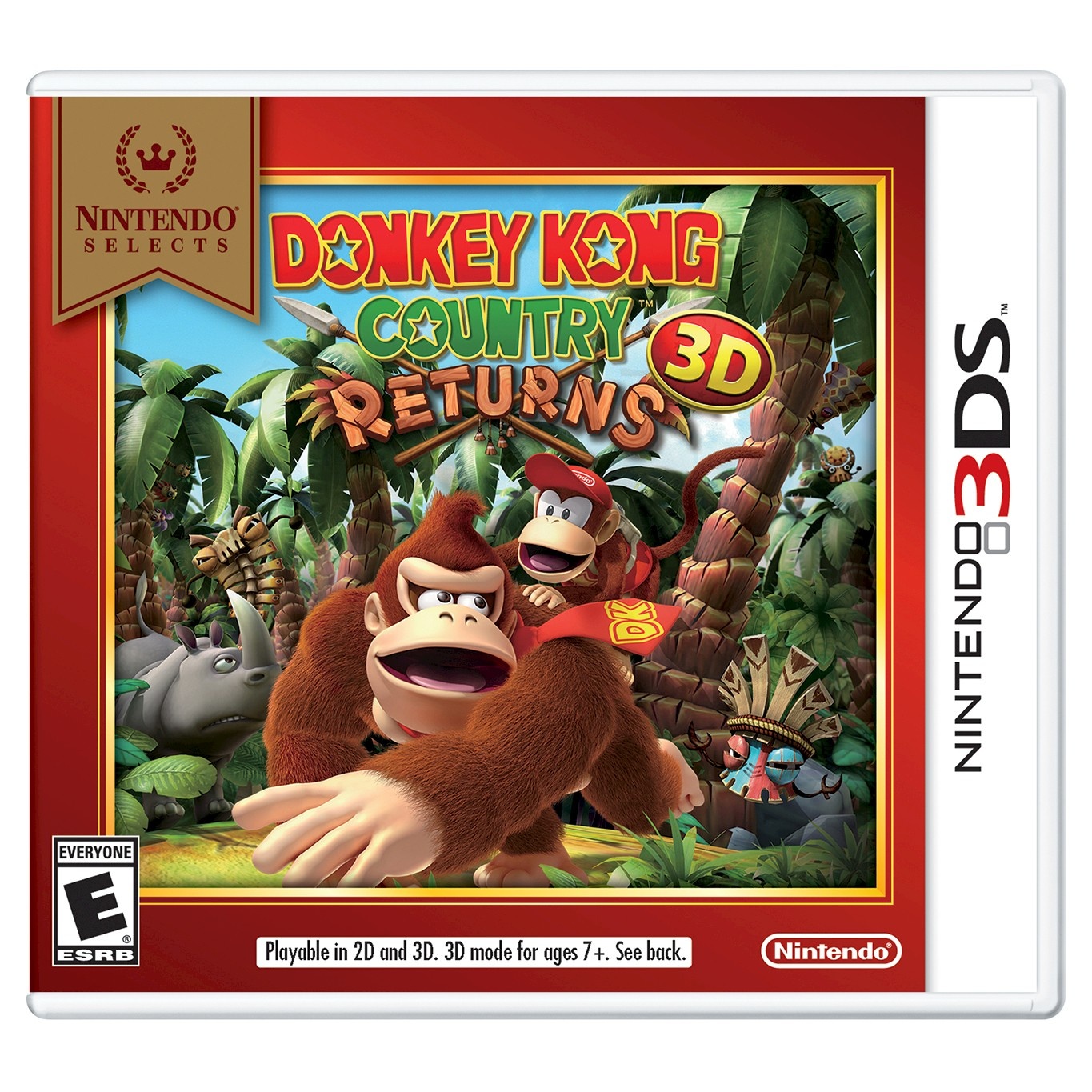 slide 1 of 1, Nintendo 3DS Donkey Kong County Returns, 1 ct